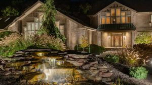 Lafayette landscape and architectural outdoor lighting